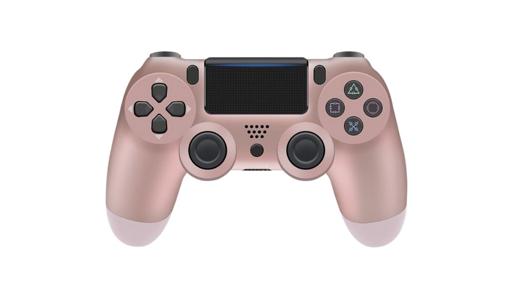 Wireless playstation controller rosegold