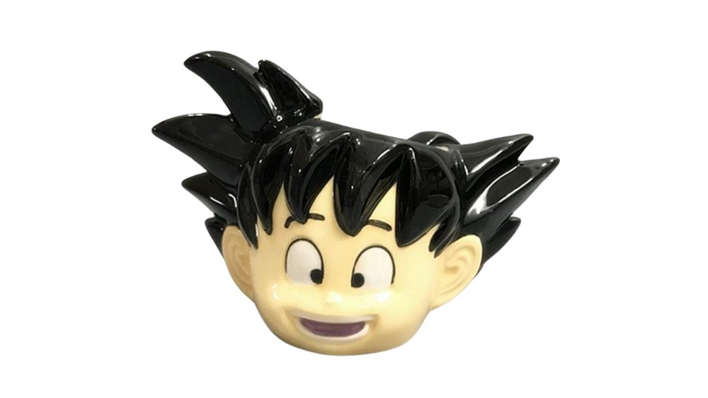 Son Goku 3D Ceramic Mug – Spiky Hair Design