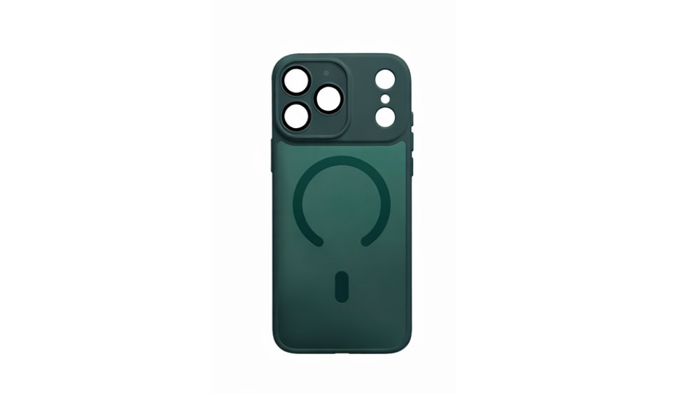 Green premium Hard MagSafe Case for iPhone 17 pro max