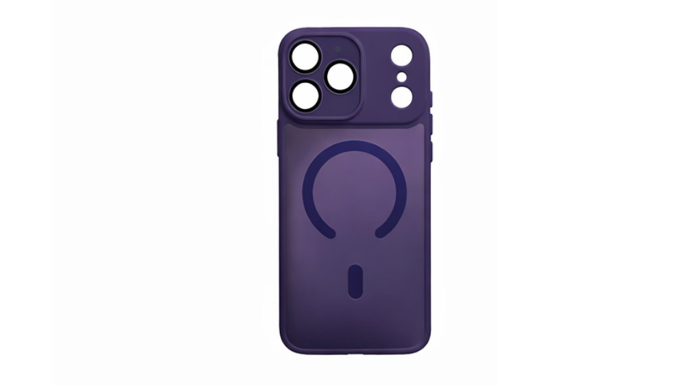 Purple premium Hard MagSafe Case for iPhone 17 pro max