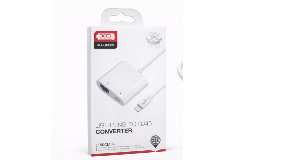 Lightning to RJ45 Converter