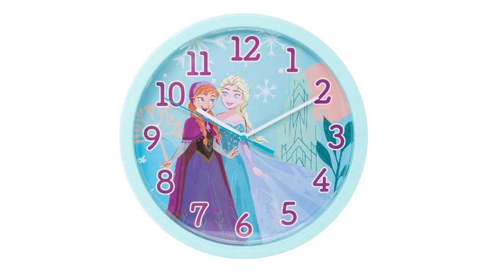 Frozen Kids Wall Clock – Elsa & Anna