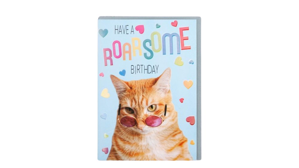 Greeting Card ” Have a roarsome Birthday””