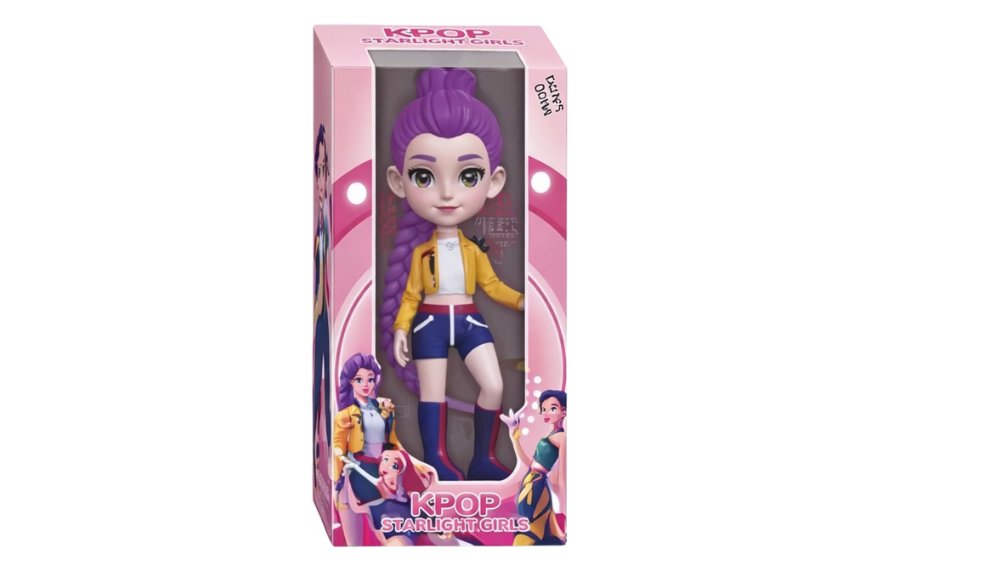 Rumi – K-Pop Starlight Girls Mini Figure | Collectible Chibi Doll 22.5cm