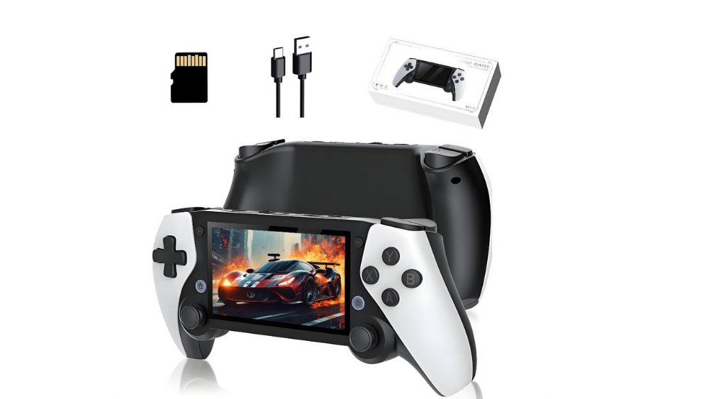 M25 Portable Handheld Game Console – 64GB Retro Gaming System with HDMI Output