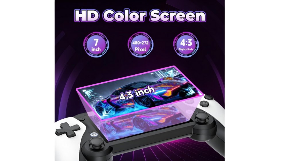 M25 Portable Handheld Game Console – 64GB Retro Gaming System with HDMI Output
