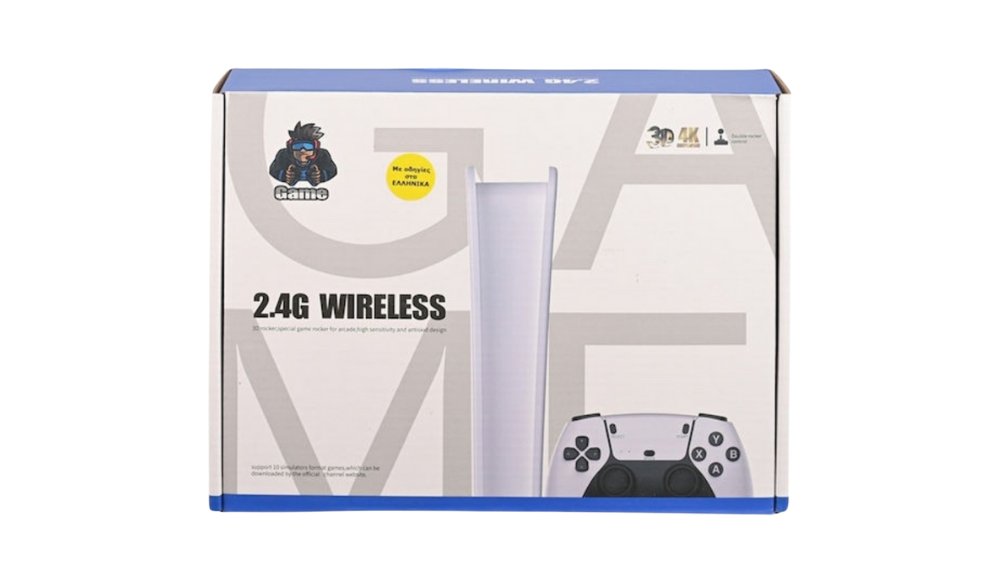 Wireless Retro Game Console with 2.4G Controllers – HDMI Plug & Play Gaming System