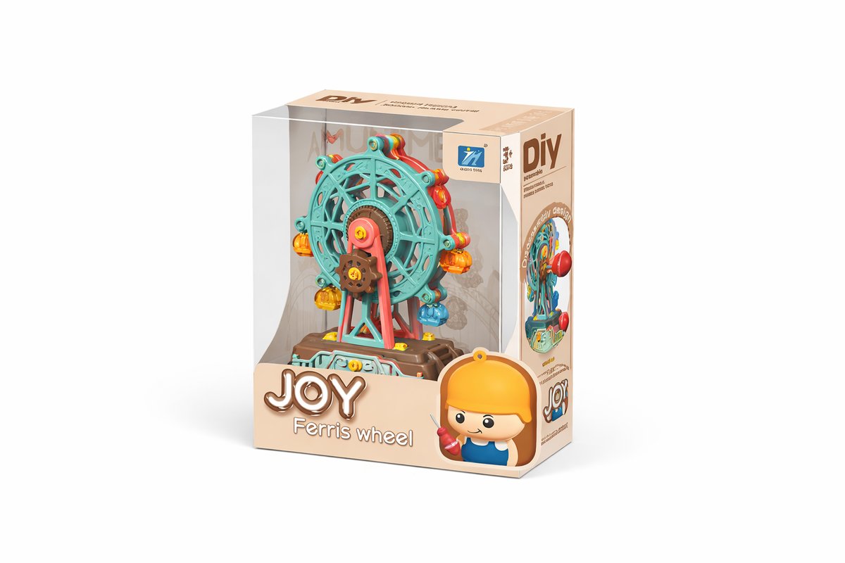 JOY DIY Ferris Wheel – Educational Amusement Park Model Toy