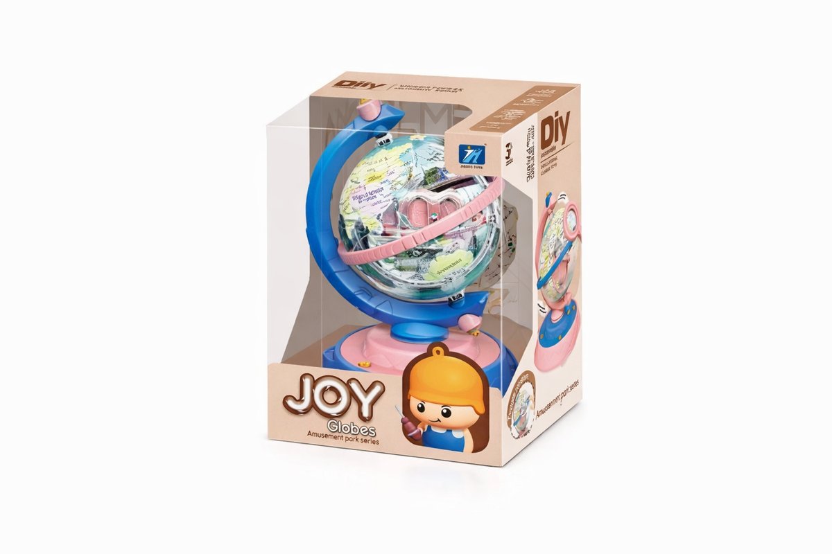 JOY DIY Globe – Educational Rotating World Model Toy