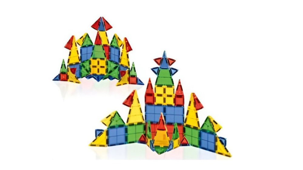 Magnetic Building Blocks Set – 50 Pieces | Creative Educational Toy for Kids