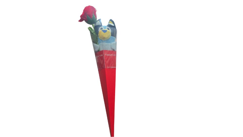 Bluey Rose Soap Keychain Gift – Cute & Scented