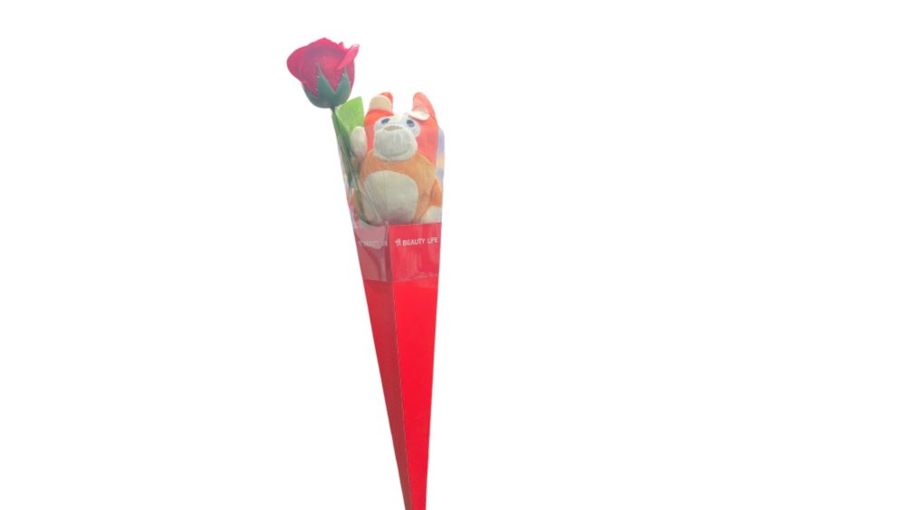 Bingo Rose Soap Keychain Gift – Cute & Scented