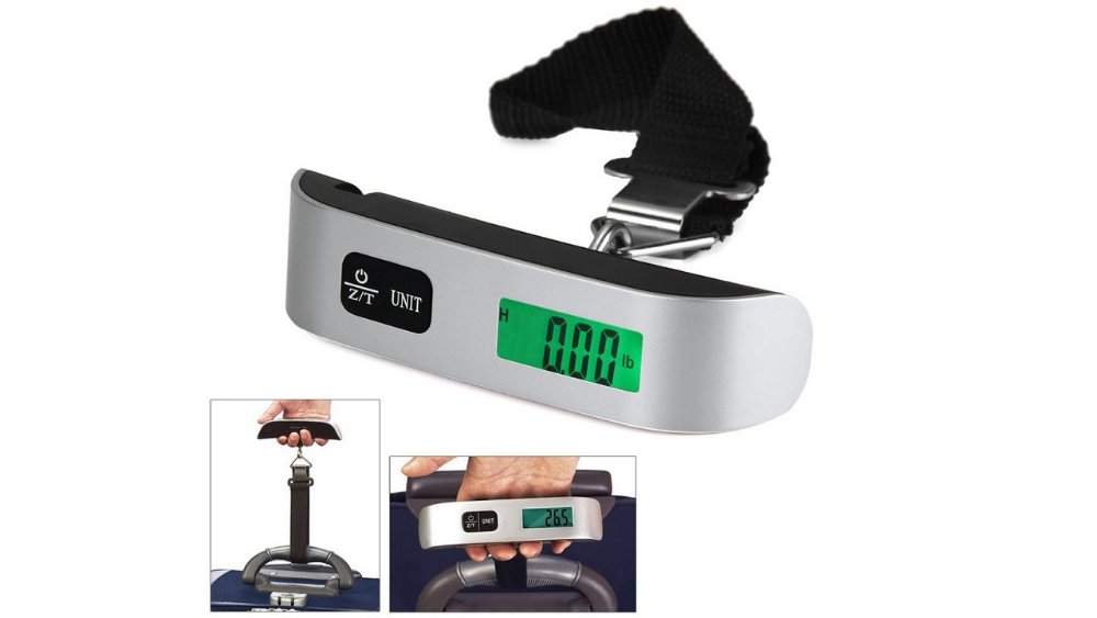 Digital Portable Luggage Scale with LCD Display – Up to 50kg
