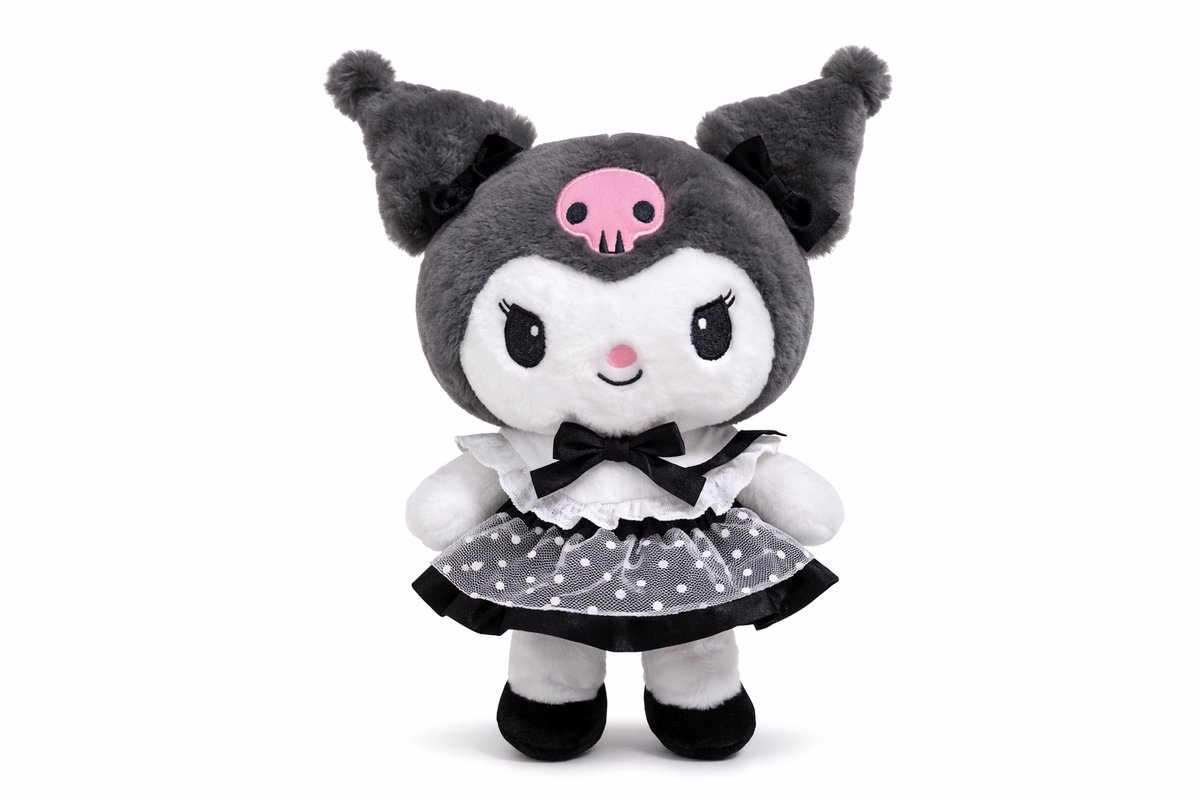 Kuromi Plush Toy 25cm – Cute Gothic Sanrio Stuffed Doll