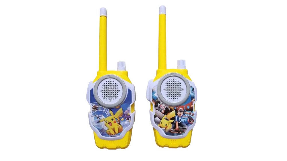 Pokemon Walkie Talkie Set – Kids Two-Way Radios with Pikachu Design