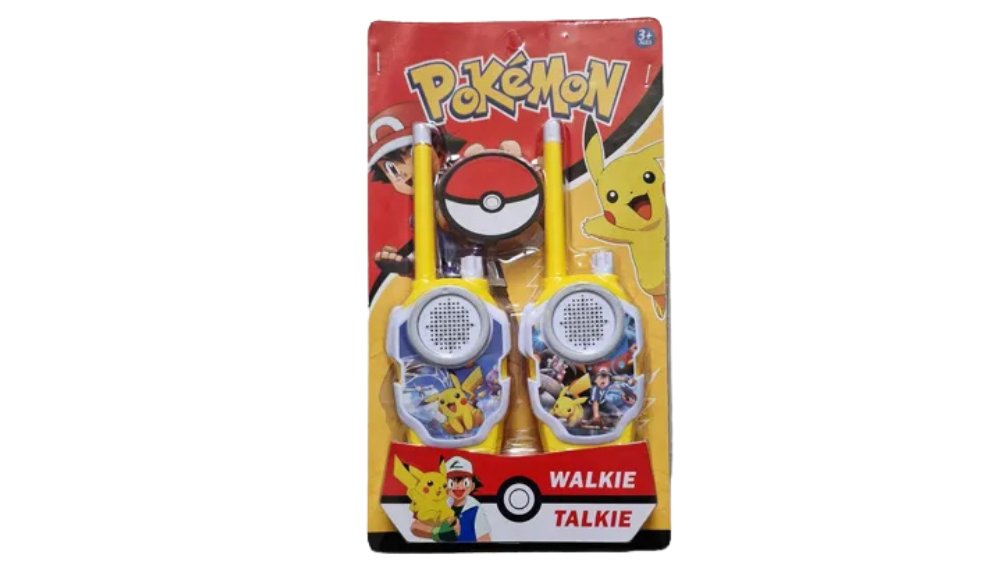 Pokemon Walkie Talkie Set – Kids Two-Way Radios with Pikachu Design