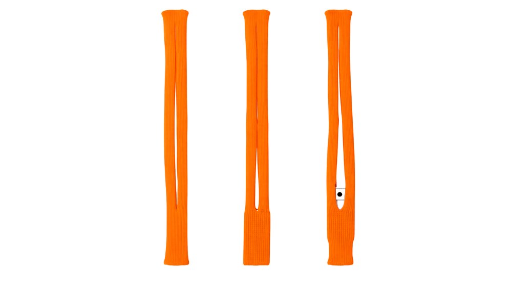 Stretch Phone Holder Sleeve – Wearable Shoulder Strap Mobile Carrier orange