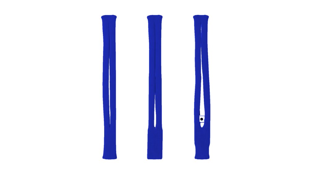 Stretch Phone Holder Sleeve – Wearable Shoulder Strap Mobile Carrier blue