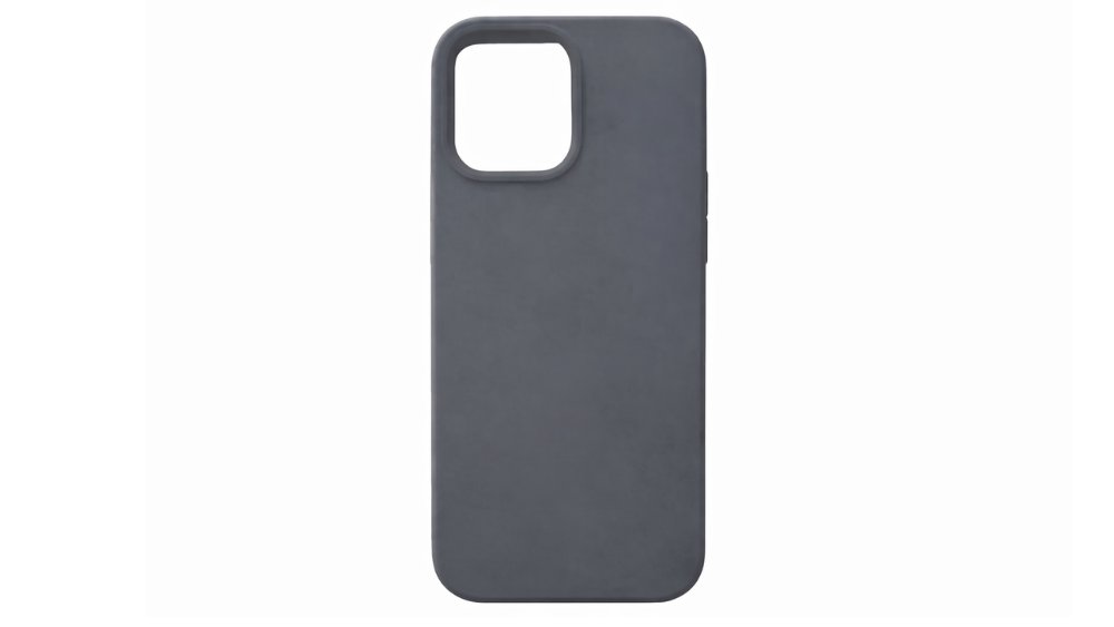Grey Silicone Shockproof iPhone 15 promax Case