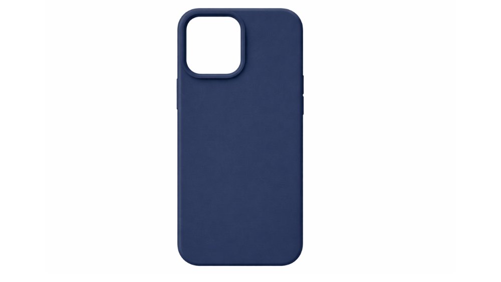 Dark blue ice Silicone Shockproof iPhone 15 Case