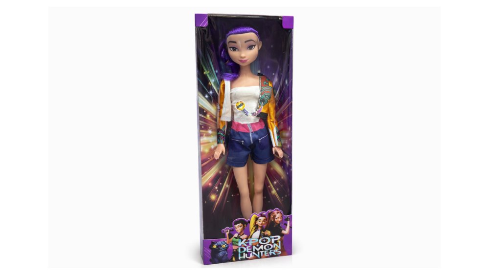 PRE ORDER ONLY- HUGE Rumi 60cm – K-Pop Demon Hunter Fashion Doll | Trendy Collectible Doll