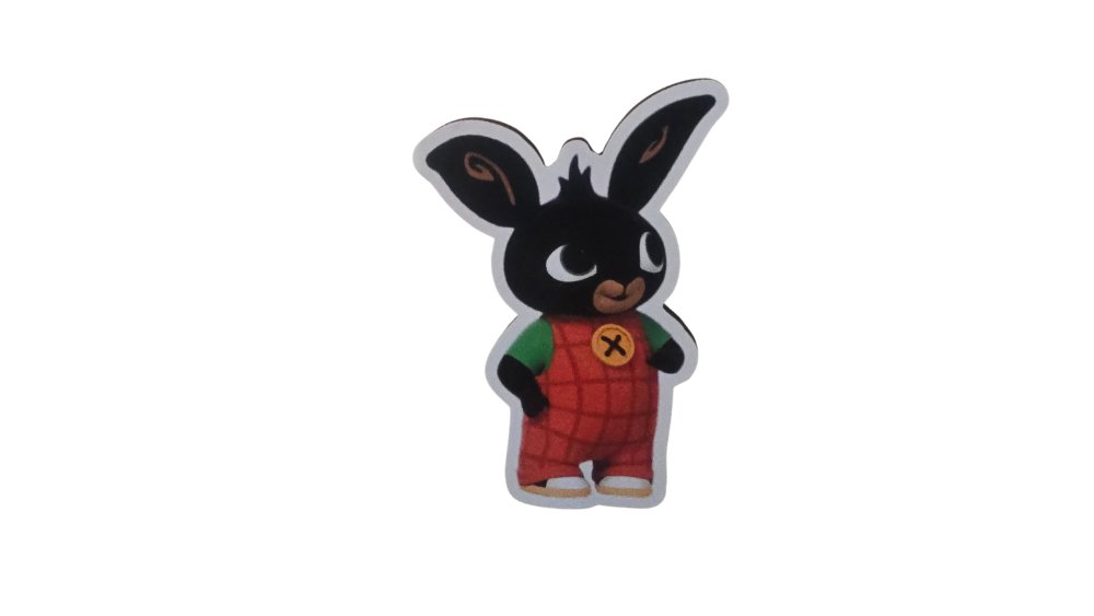 Wooden BING Decoration for Easter Candle – Cute Rabbit Lambada Ornament