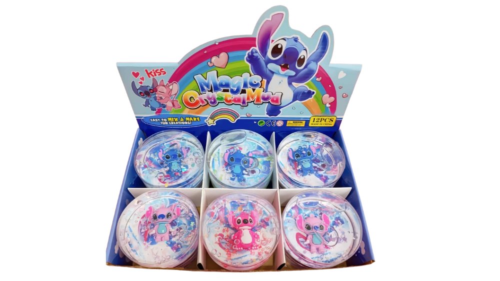 Stitch Magic Crystal Mud Slime – Kids Stretchy Slime with Stitch Design