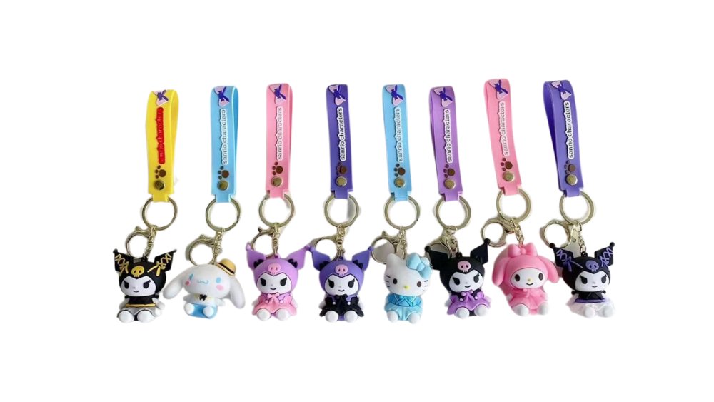 Kuromi and friends Keychain