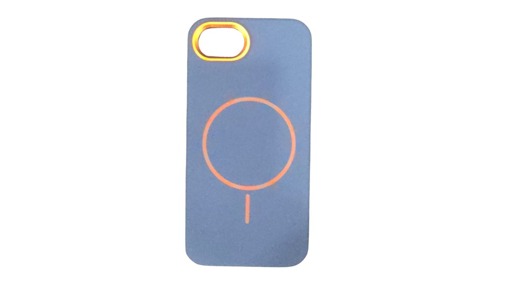 Light blue Magnetic Soft Silicone iPhone Case – Rubber Touch Protective Cover iphone 16E