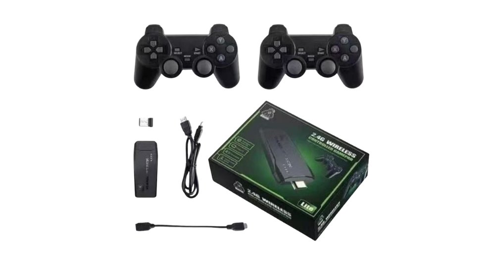 PRE ORDER 26/3 Retro Game Stick Console | HDMI Plug & Play with 2 Wireless Controllers