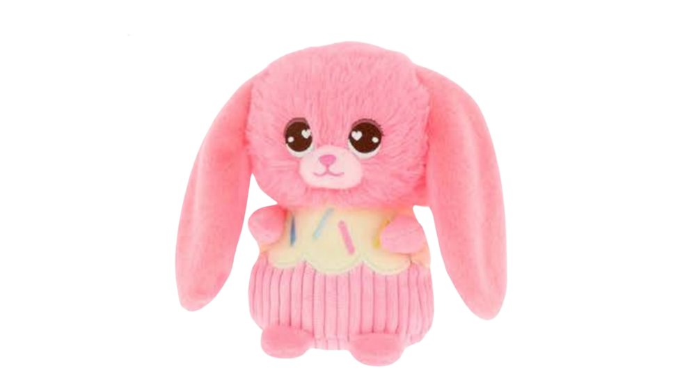 Vanilla Scented Capcake Bakery fuxia rabbit KEEL TOYS