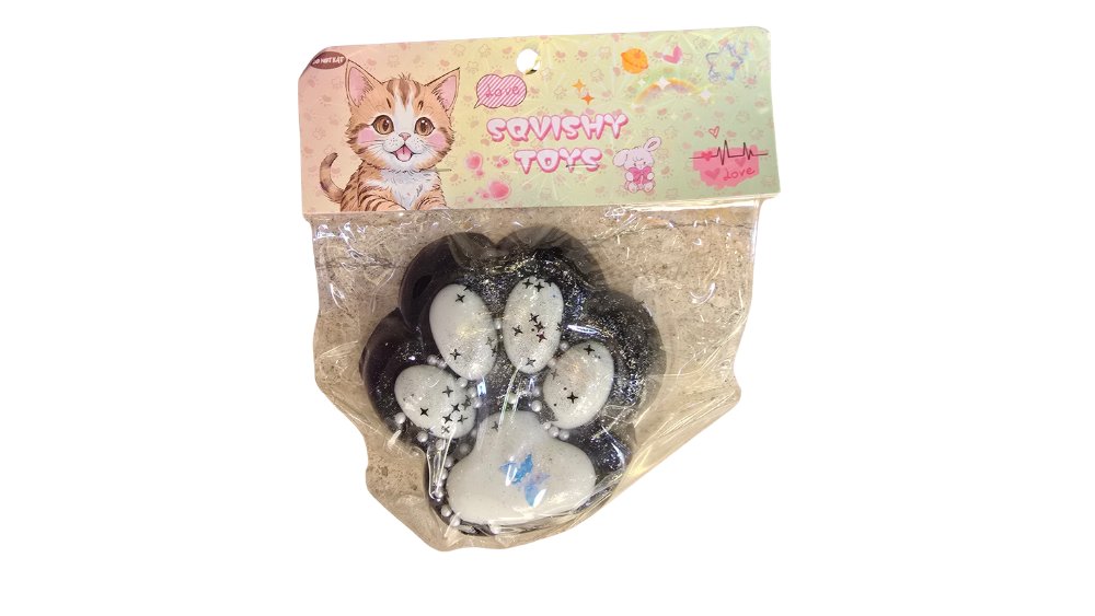 Cat paw Squishy Toy – Stress Relief Kawaii