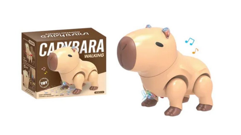Walking Capybara with Music