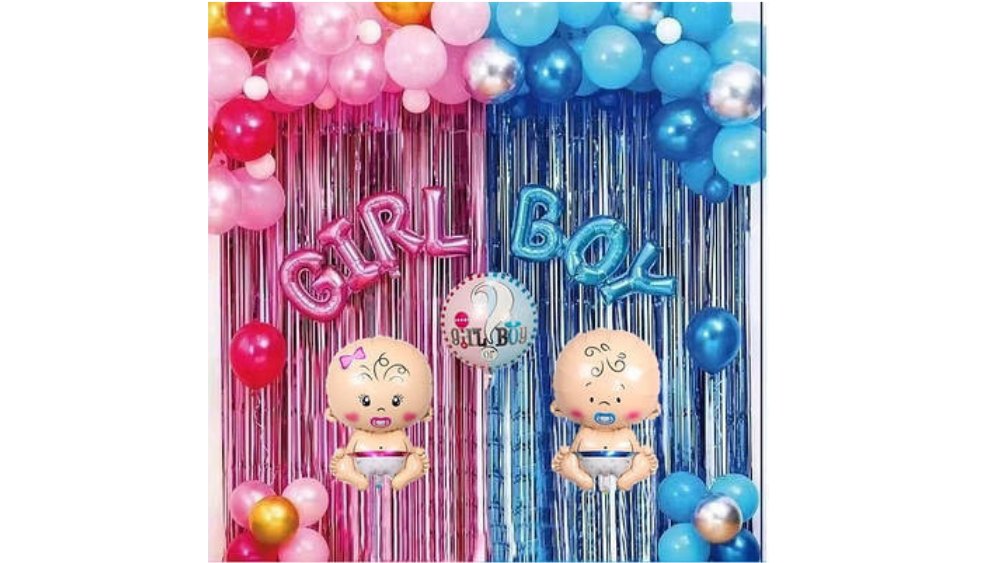 Gender Reveal Balloon Decoration Set