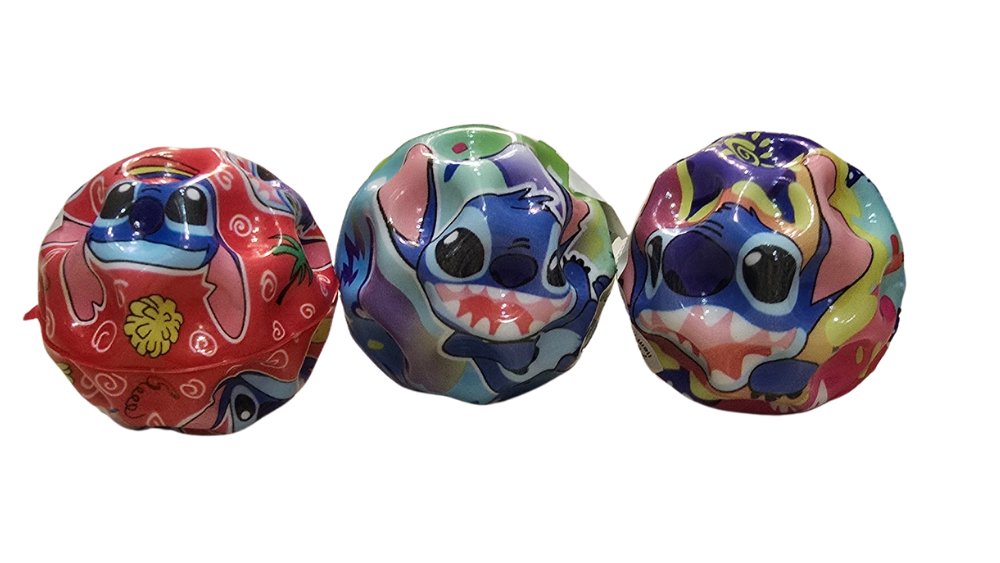 Stitch Colorful Bouncing Jingle Balls – High Bounce Sensory Toy