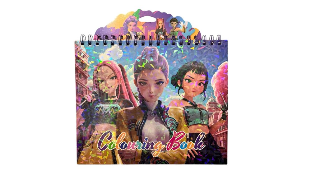 K-Pop Demon Hunters Coloring Book