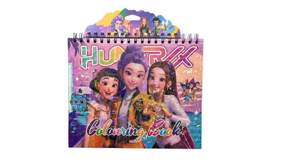 K-Pop Demon Hunters Coloring Book