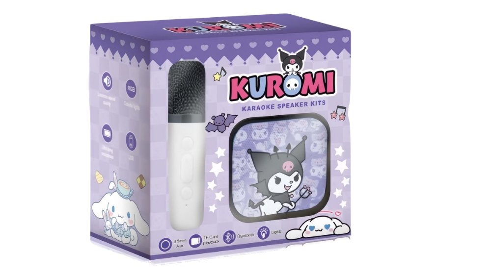 Kuromi Karaoke Speaker Kit – Bluetooth Speaker with Microphone