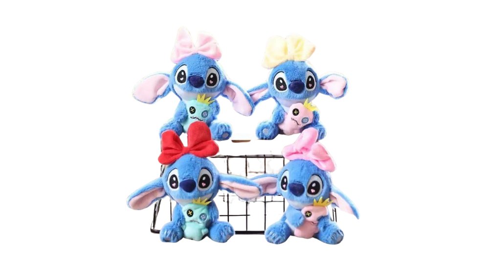 Blue Stitch Plush Keychain – Cute Disney-Inspired Soft Toy