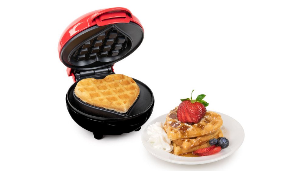 Heart Shape mini Waffle maker