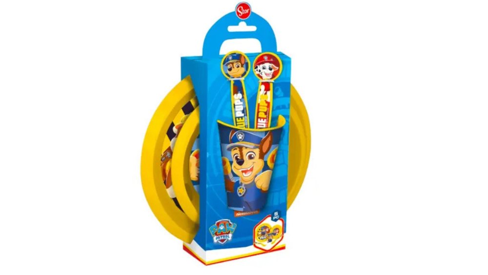Paw Patrol Official Licensed Kids Gift Set – 5-Piece Dining Set