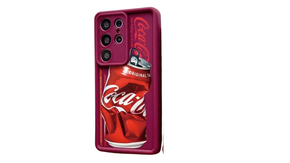 Coca cola Silicone Case for Samsung S24 Ultra