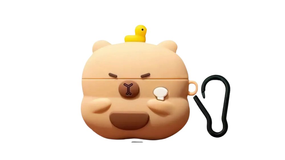 Capybara AirPods 4 silicone case