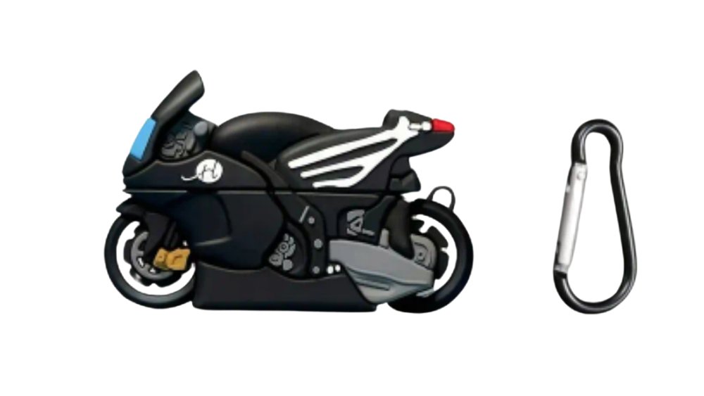 Motorbike AirPods 4 silicone case