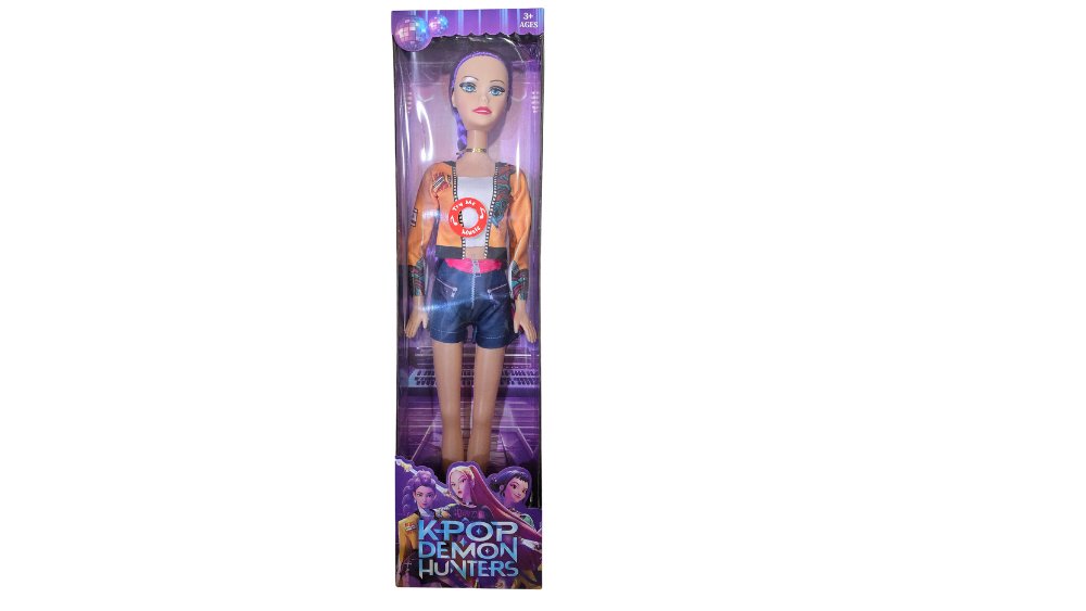 HUGE Rumi 60cm – K-Pop Demon Hunter Fashion Doll | Trendy Collectible Doll