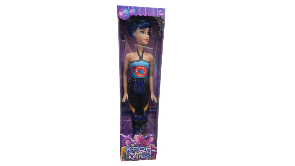 HUGE Zoey 60cm – K-Pop Demon Hunter Fashion Doll | Trendy Collectible Doll