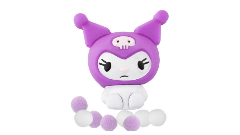 Kuromi purple Squishy Toy – Stress Relief Kawaii
