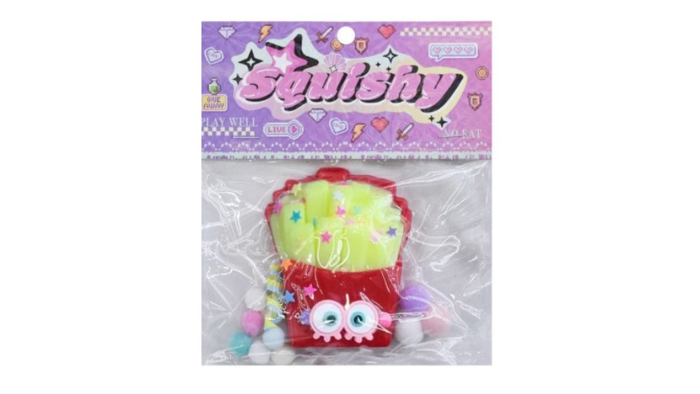 French Fries Squishy Toy – Stress Relief Kawaii