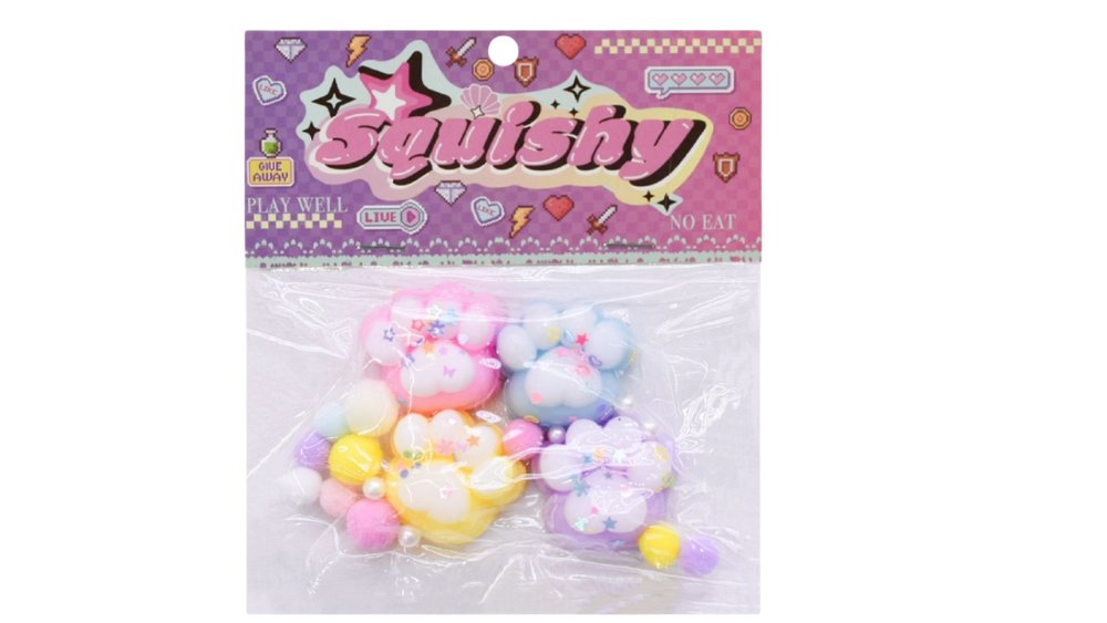Small cat paws Squishy Toy – Stress Relief Kawaii