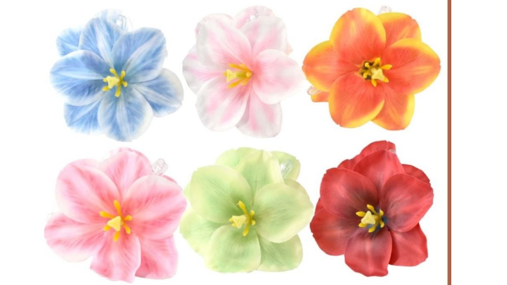 Big Flower hair clip